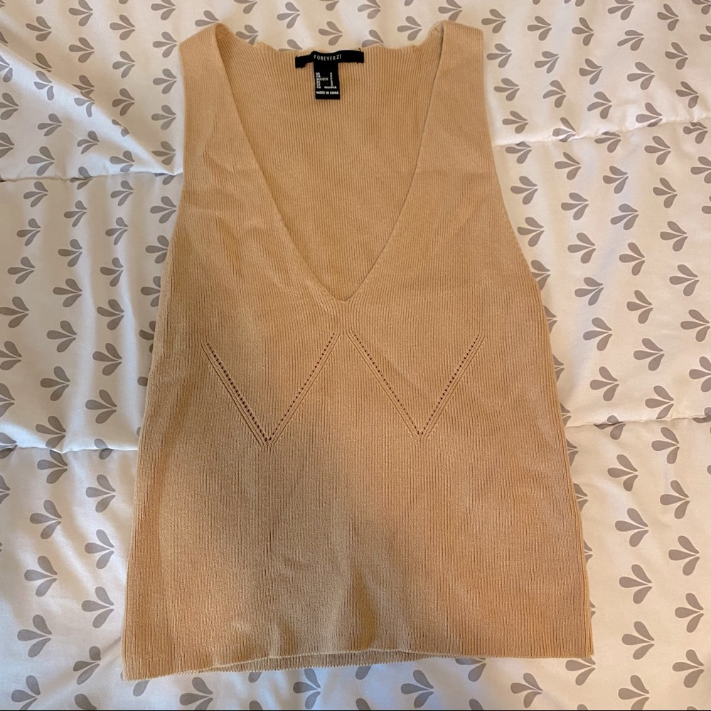 Forever21 knit tank top
